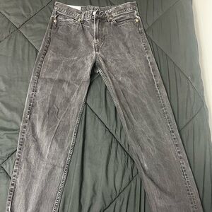 H&M Men's Charcoal Straight Jeans